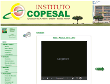 Tablet Screenshot of institutocopesal.com